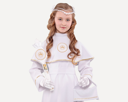 Aubes de communion + accessoires